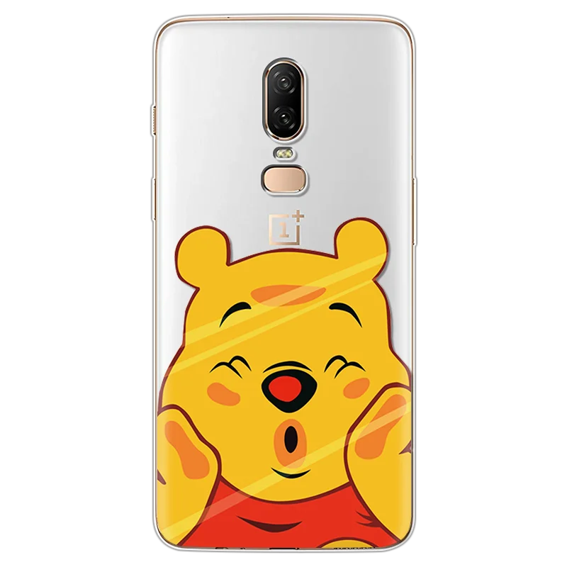 weinixio Роскошный чехол s с милым мультяшным принтом для One Plus, 5, 6, 3, 5, чехол, силиконовые мягкие сумки из ТПУ, чехол для One Plus, 7, 7 T, Pro, чехол, Coque Capa - Цвет: weinixio