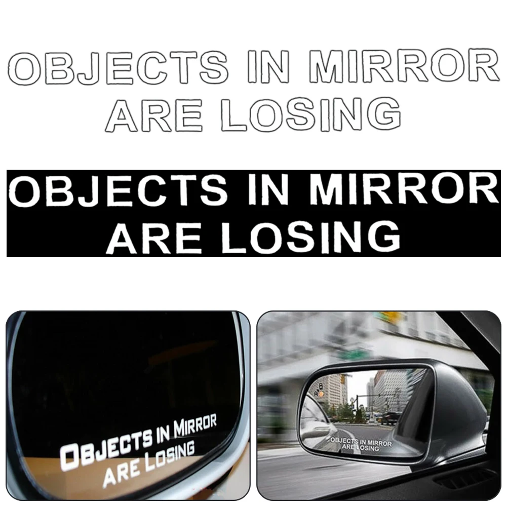 Funny DESIGN Letter Auto Truck Rearview Mirror Car Styling Stickers Decals Decoration Exterior Accessories fade-resistant | Автомобили и