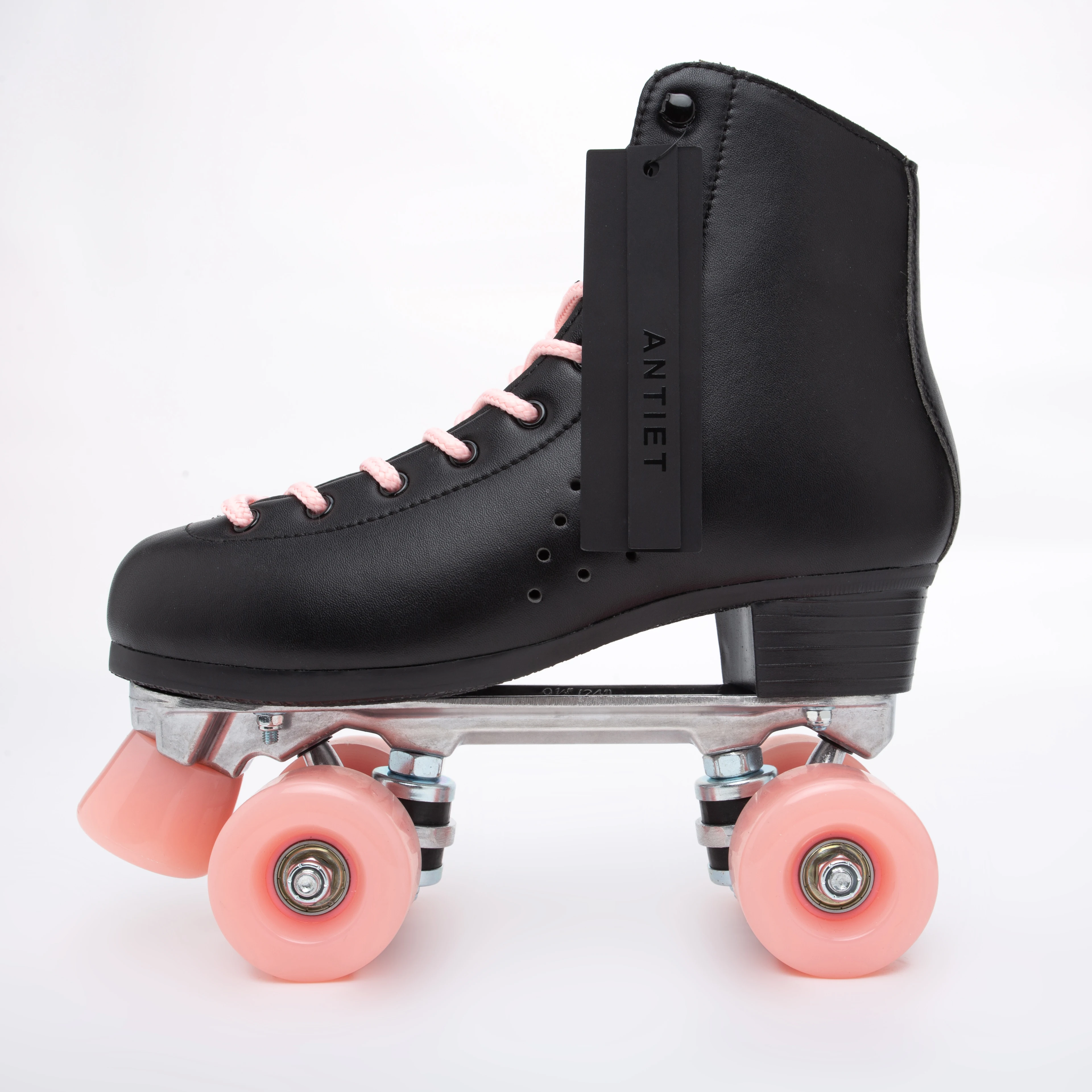 

ANTIET Roller Skates For Women, All-Steel Base PU Leather Classic Double-Row Roller Skates, Suitable For Indoor And Outdoor
