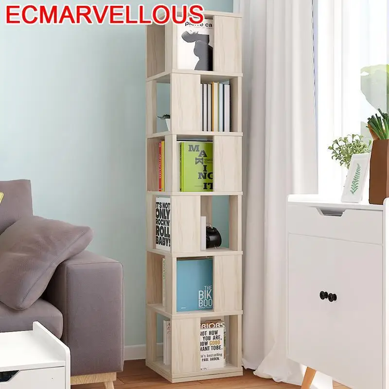 Dekoration Para Casa Vitrina Mueble De Madera вращающаяся современная Libreria Scaffale Librero мебель для дома