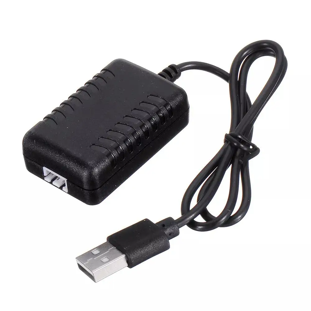 7.4V 2000Mah 5cm XH-3P Quick USB Charger for Wltoys 144001 XK K130 12428 A959 A959-B A979 A979-B K989 K969 RC Car Vehicle Models | Игрушки и
