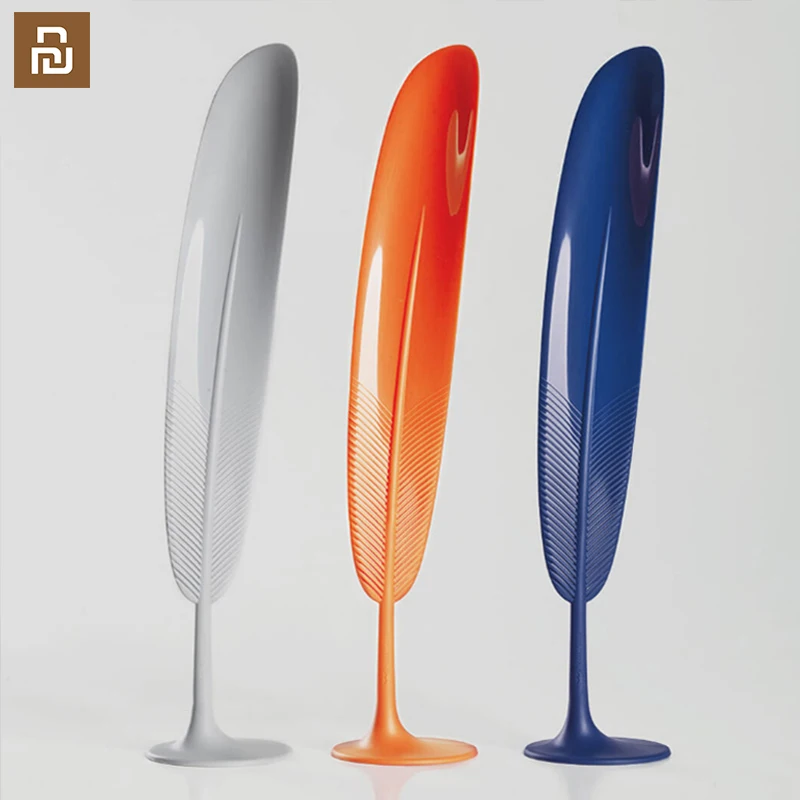 Перьевая рожка для обуви гладкий изысканный гибкий материал элегантный