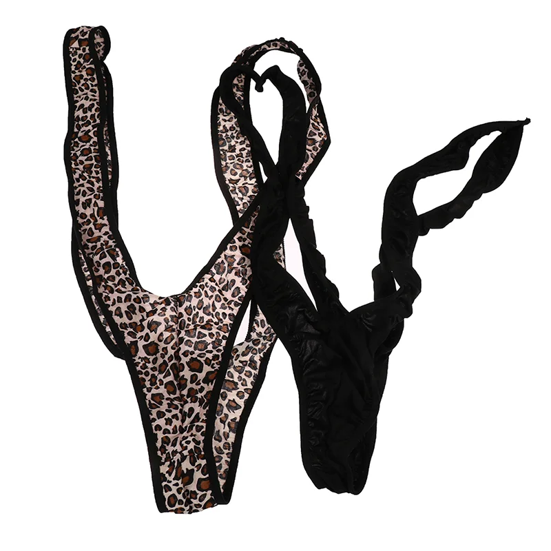 Сексуальные мужские купальники трусы стринги бикини нижнее белье Borat забавное