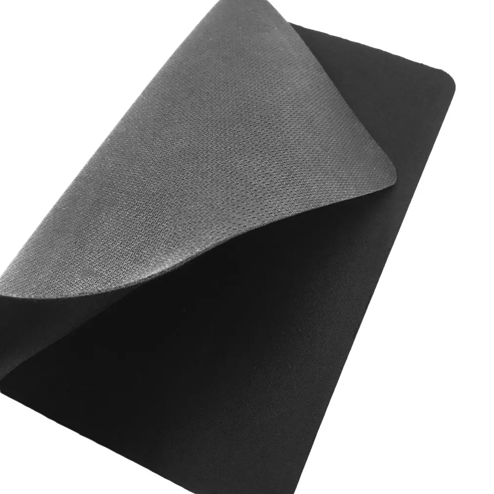 

Factory Price New 22*18cm Universal Mouse Pad Mat for Laptop Computer Tablet PC Black 51029 J08T Drop Shipping