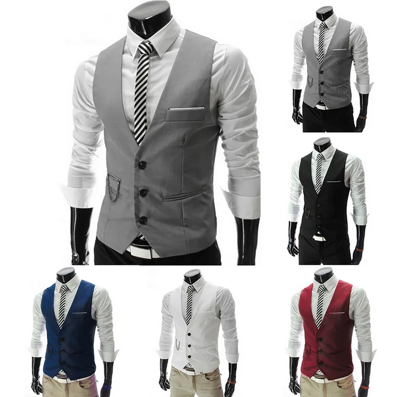 2020 горячие мужчины торжественное платье костюм жилет Slim Fit мужской Свадебная