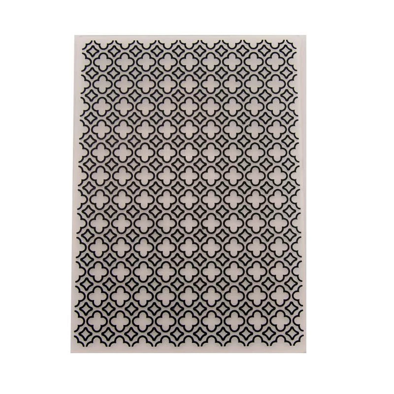 

NEW Plastic Embossing Folder For Scrapbook Stencils Small Grid DIY PAPER Album Cards Making CRAFT SUPPLIES Scrapbooking MOLDS