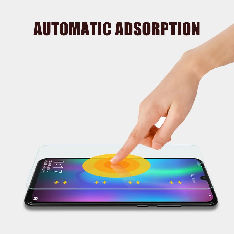 С уровнем твердости 9H Защитная Стекло для huawei Y5 Y6 Y7 Prime Y7S закаленное Стекло Экран протектор для huawei Y6 Y7 Pro Y9 Prime