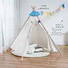 Палатка-вигвам детская, из хлопка, с треугольниками, 11 типов