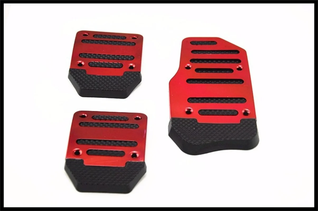 

Car Pedal Modified Universal Metal Aluminum Brake Mat Clutch for Jeep Hurricane Gladiator Wrangler Compass Patriot
