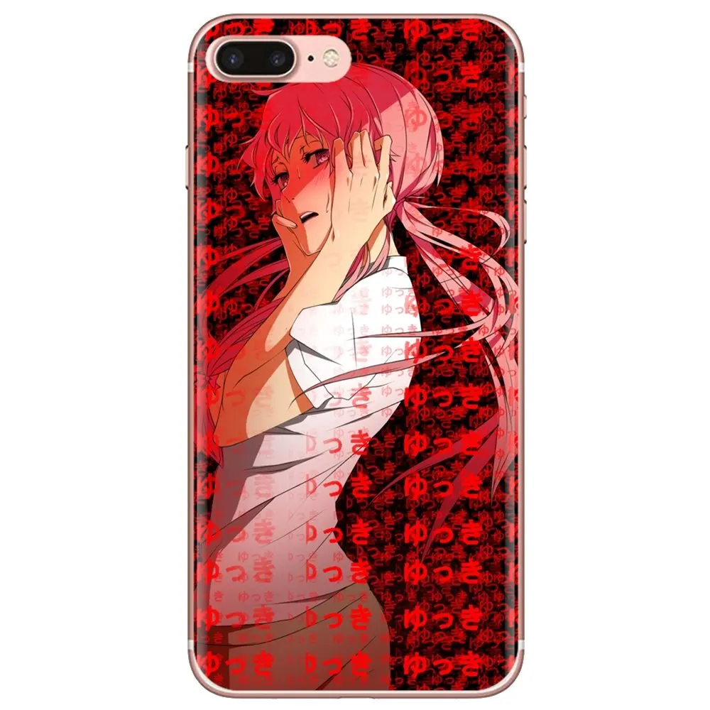 Платье для девочек в стиле аниме Gasai Юно дневник будущего силиконовый чехол