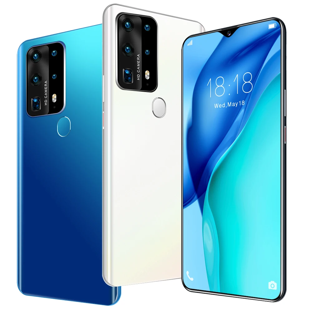 

100% Original P40 Plus Smartphone 6.8 HD+ 12GB +512GB Android 4G/5G Mobile Phone 4800Mah Global Version Phone