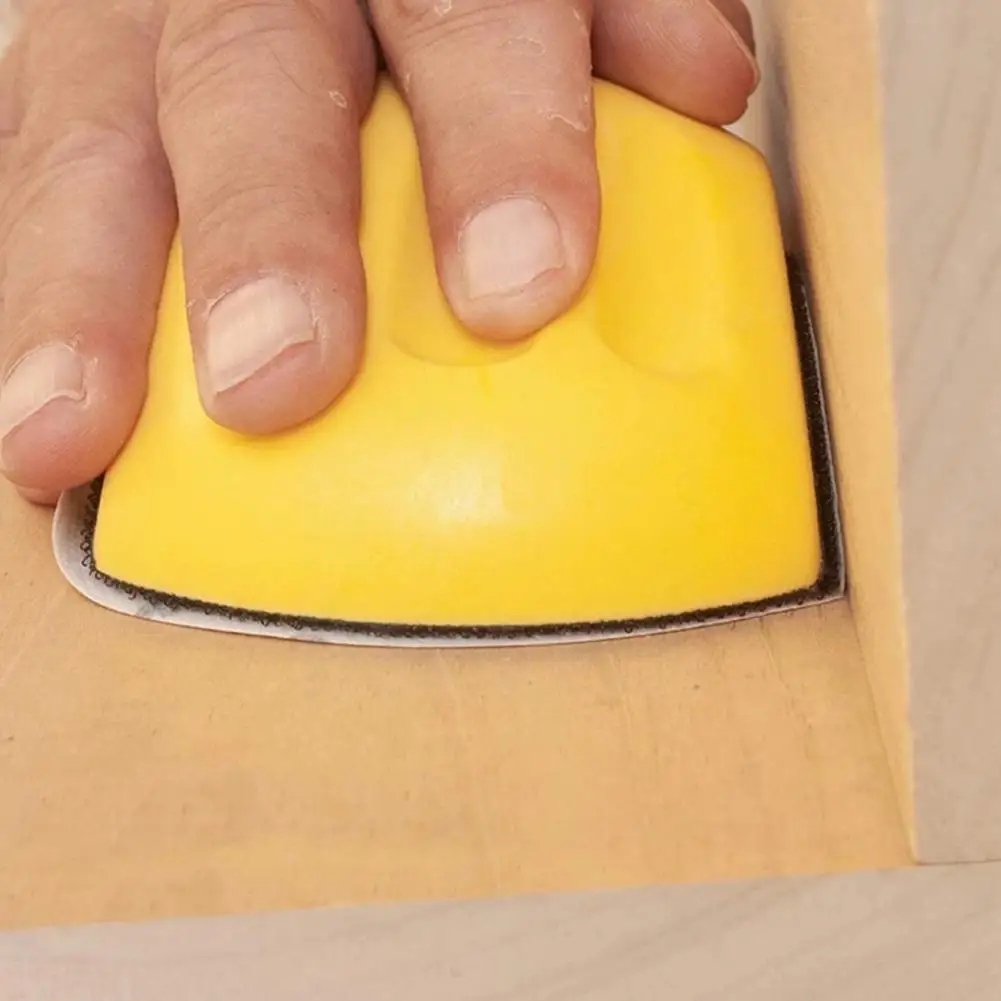 

Hand Sanding Block For Hook & Loop Sandpaper Hand Pad Polishing Pad Abrasive Tools Promotion Wheel Grinding Wood Tools N0b6