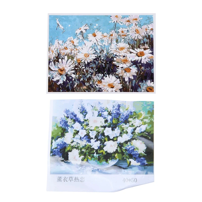 2 набора DIY масляной краски ing Paint по номеру Kit Рисование изображения на холсте