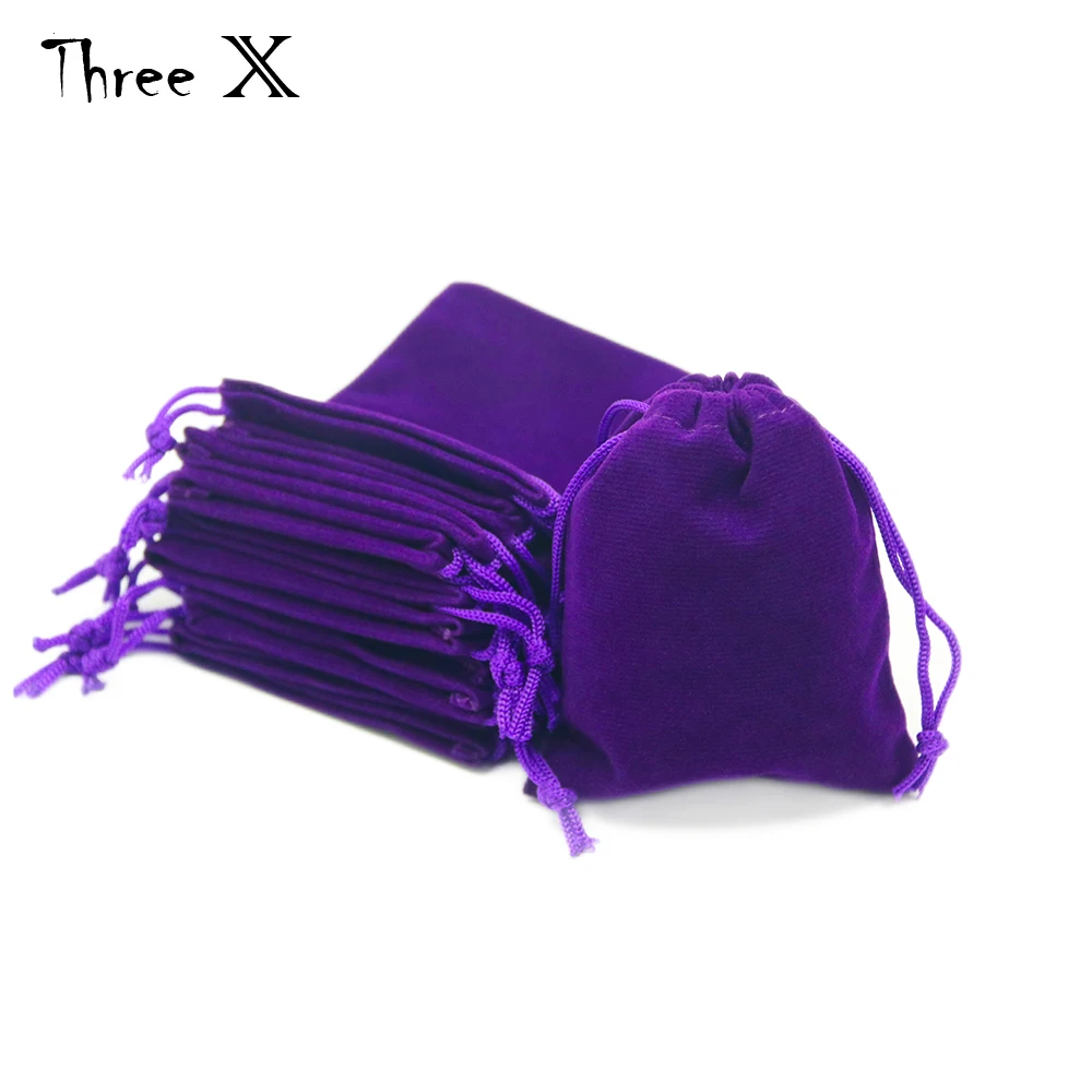 Set of 10 4.0&quot x 3.15&quot Durable Velvet Carry Bag Pouches w/Drawstring for Dice Jewelry Gift Packaging | Спорт и развлечения