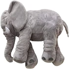 Подушка плюшевая в виде слона, 40-80 см