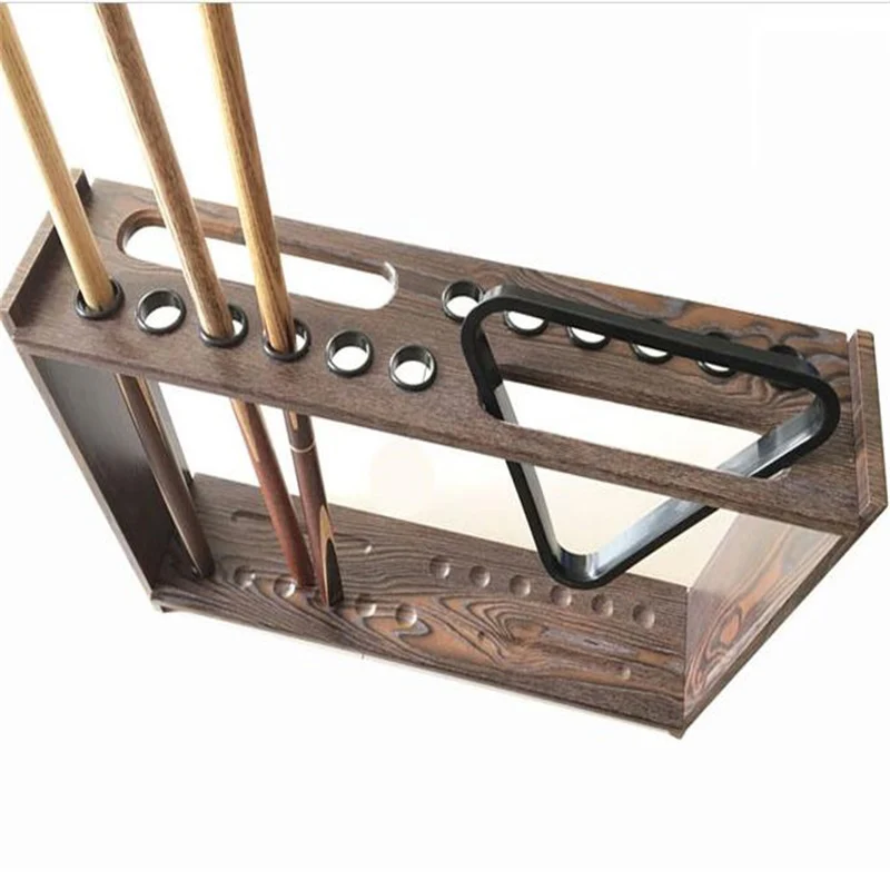 Высококачественная вертикальная стойка для бильярдного кия с 12 отверстиями