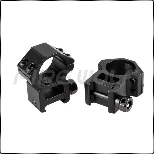 

Aluminum 25.4mm Pistol Rifle Scope Ring Medium Profile Scope Mount Mount CS Hunting With Rail Mounting Bracket