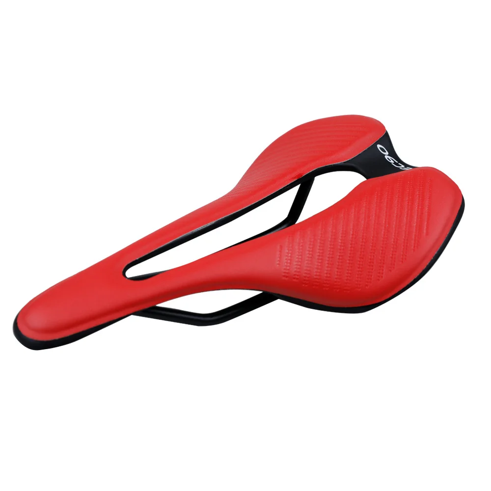 

Riddgo Bicycle Seat MTB Road Bike Saddles PU Ultralight Breathable Comfortable Cushion Bike Racing Saddle Parts Components