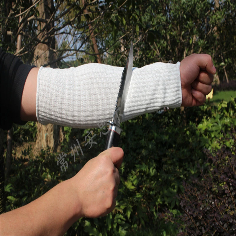 

1 Pair Steel Wire Cut Proof Anti Abrasion Armband Protector Arm Sleeve Guard Bracer Anti-Cutting Arms Work Labor Protection Tool