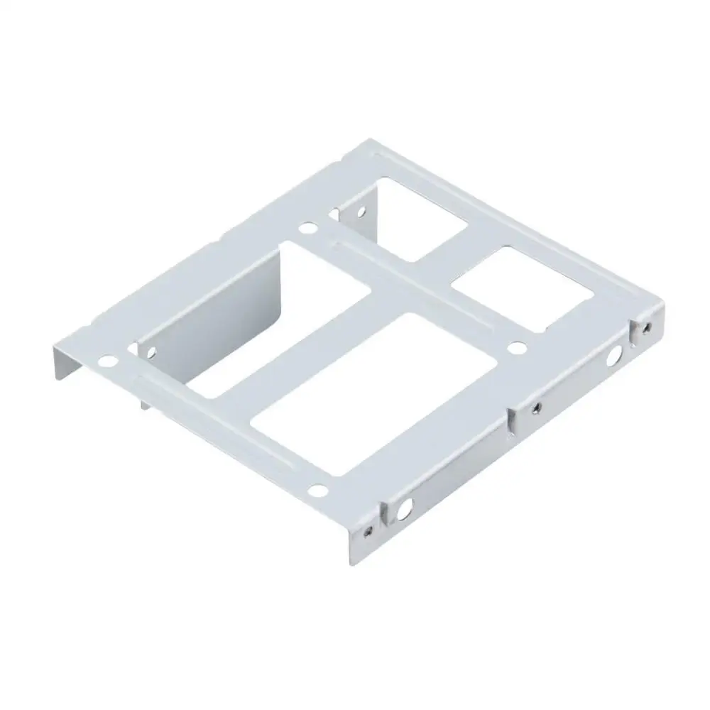 

1pc 2-Bay 2.5" SSD HDD Hard Disk to 3.5" Drive Bay Converter Adapter Rack Bracket Wholesale