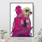 Горячая линия Майами Ричард плакат настенная художественная картина плакаты и принты холст картина для комнаты домашний декор