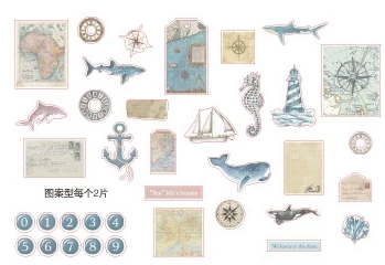 KSCRAFT 64 шт. Dolphin Bay калька Бумага наклейки для Скрапбукинг Happy planner/карты/бумажник карты Высокое качество нейлоновый чехол заграничного паспорта машина для изготовления журнала