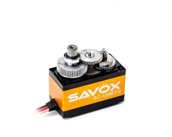 Savox SC-1256TG 0,16 S 20 кг цифровой сервопривод с высоким крутящим моментом титановый передаточный механизм цифровой рулевой Бессердечный сервопривод 1/8 1/10 RC части hsp hpi