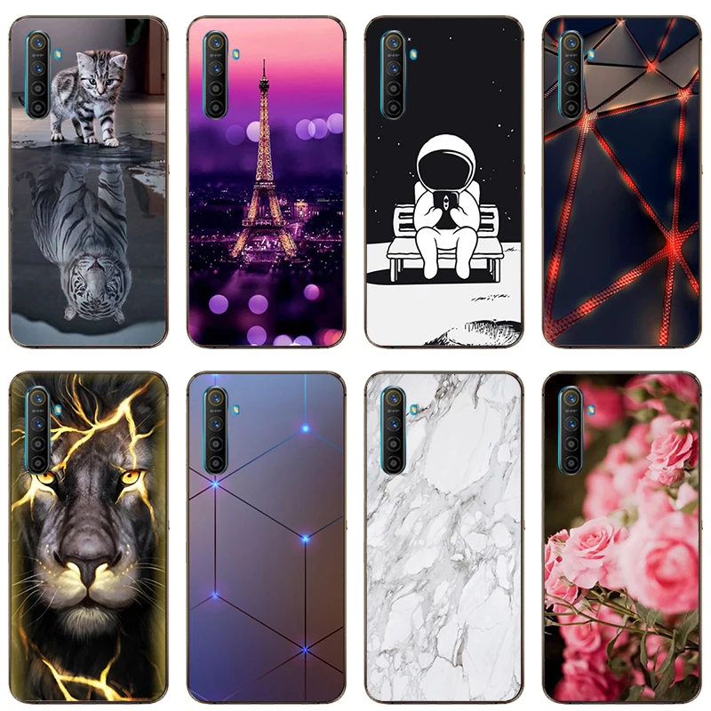 Чехол с рисунком для OPPO Realme X2 мягкий ТПУ RMX1991 чехол-накладка телефона XT чехол |