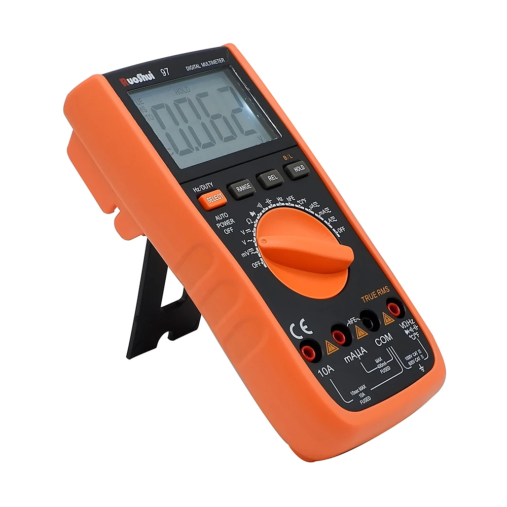 Цифровой мультиметр RuoShui 97 ЖК-мультиметр с автоматическим выбором диапазона True RMS