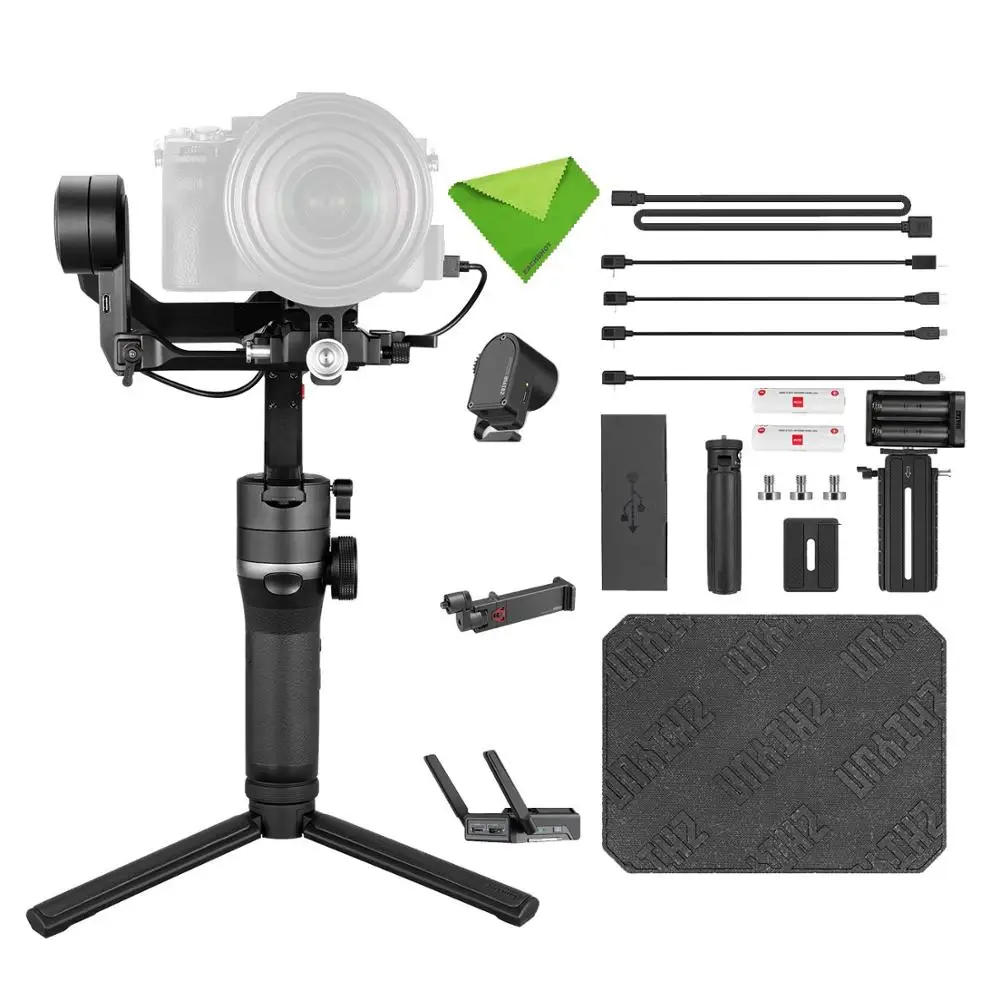 Zhiyun WEEBILL лаборатории, WEEBILL S 3-осевой стабилизатор для sony Panasonic GH5s беззеркальных Камера портативный монопод с шарнирным замком с фокусом Управление - Цвет: S Transmission Kit