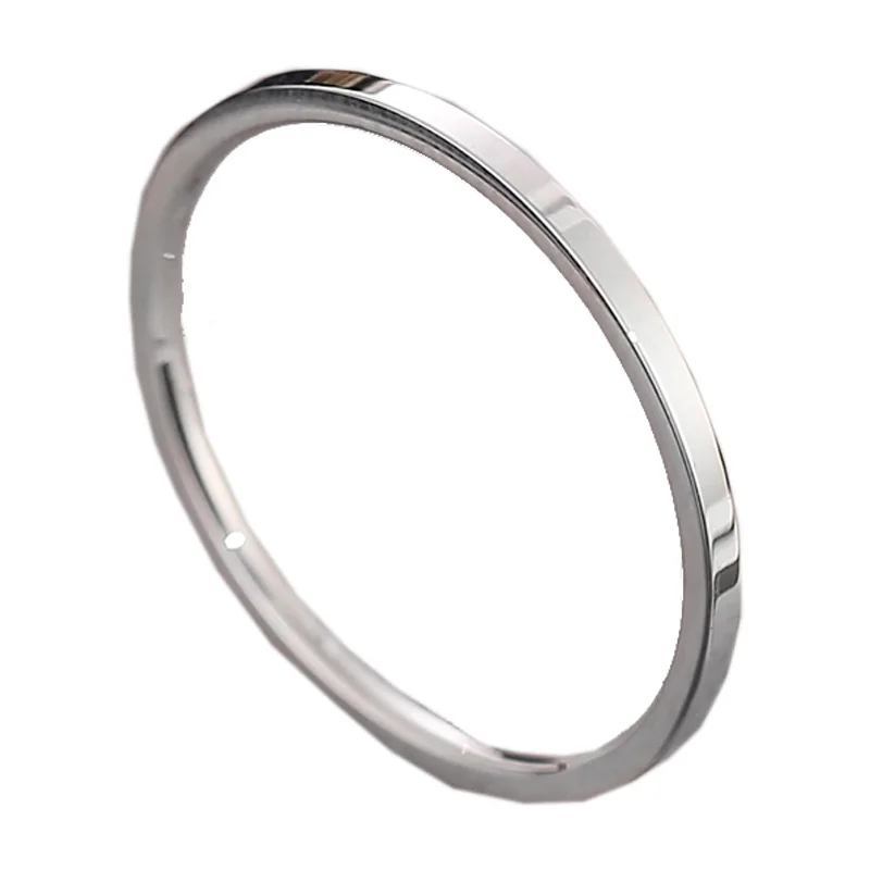 

Minimalist 1mm Super Thin Stainless Steel Rings For Women 3 Colors Available Round Ring Casual Party New Fashion Jewelry Anillos