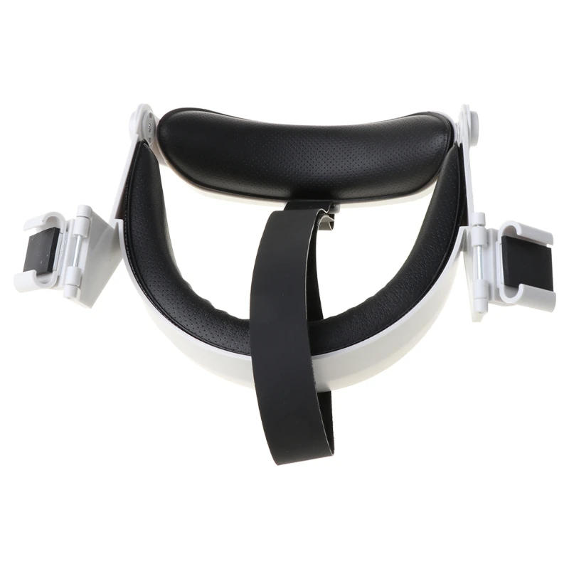 

1Set Non-slip Headband Fixing Strap Adjustable Head Strap VR Helmet Belt for -Oculus Quest 2 VR Headset