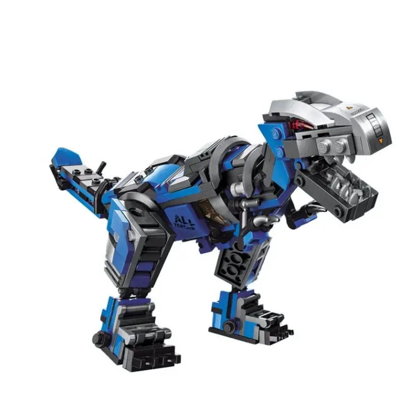 

375pcs Creative 3 change mechanical Technology Building Blocks 3 Types Variable Dinosaur Animal Bricks Toys Gift For Children