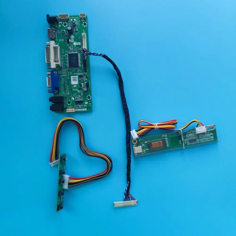 

Kit for LP140WX1-TL01/TL02/TL03 HDMI-compatible DVI VGA LCD Controller board 30Pin 1280X768 panel M.NT68676 14.0"