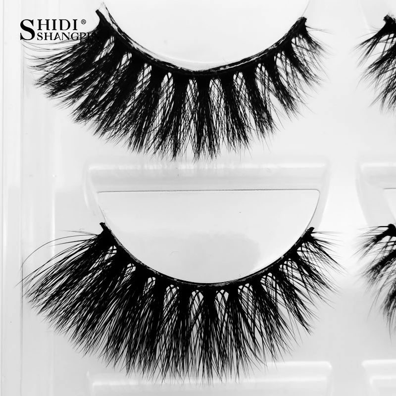 5 пар 3D ресницы ручной работы натуральные длинные искусственные норковые высокое