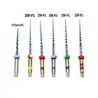 Стоматологические роторные файлы 04 конические гибкие файлы синий 25 мм Ассорти тепловой активации файлы Endo для корневого канала