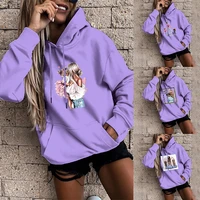 autumn and winter maturity hoodie sweater womens harajuku 2021year sportswear pullover polyester cotton shirt womens hoodie