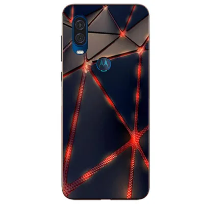 Чехол роскошный чехол из ТПУ и силикона чехол s для MOTO One power Phone задняя крышка для MOTO P40 Funda Coque - Цвет: w45
