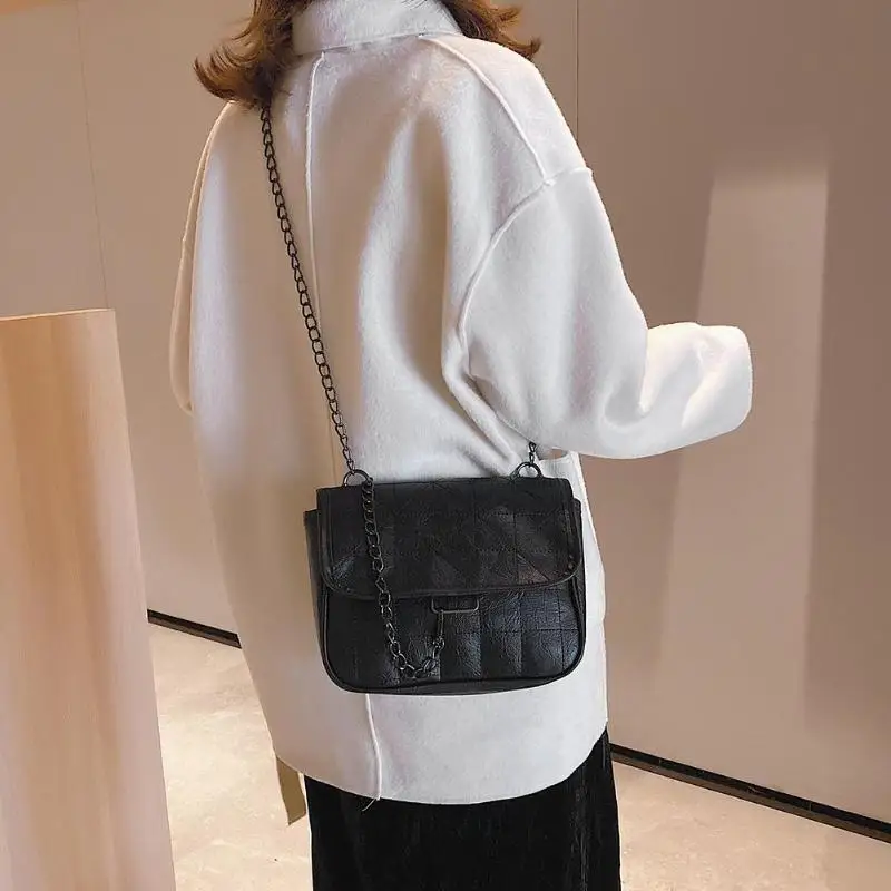 Мягкие женские сумки через плечо из искусственной кожи 2020 дизайнерские с