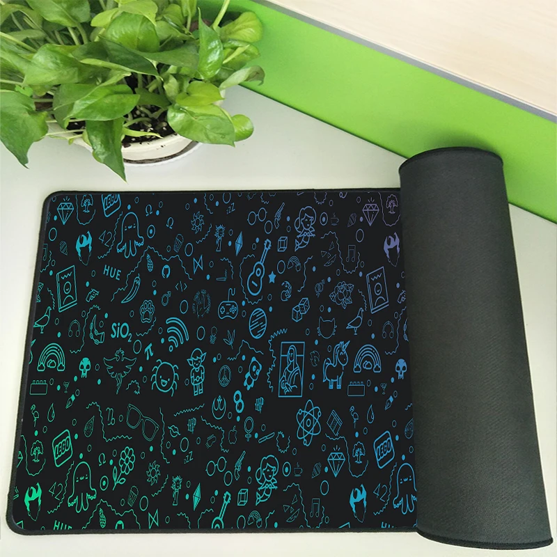Yuzuoan геймпад игровой с узором коврик для мыши многоразовый на выбор нескользящий
