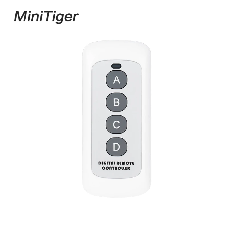 Настенный сенсорный выключатель Minitiger RF433 стандарт ЕС/Великобритании 1 клавиша