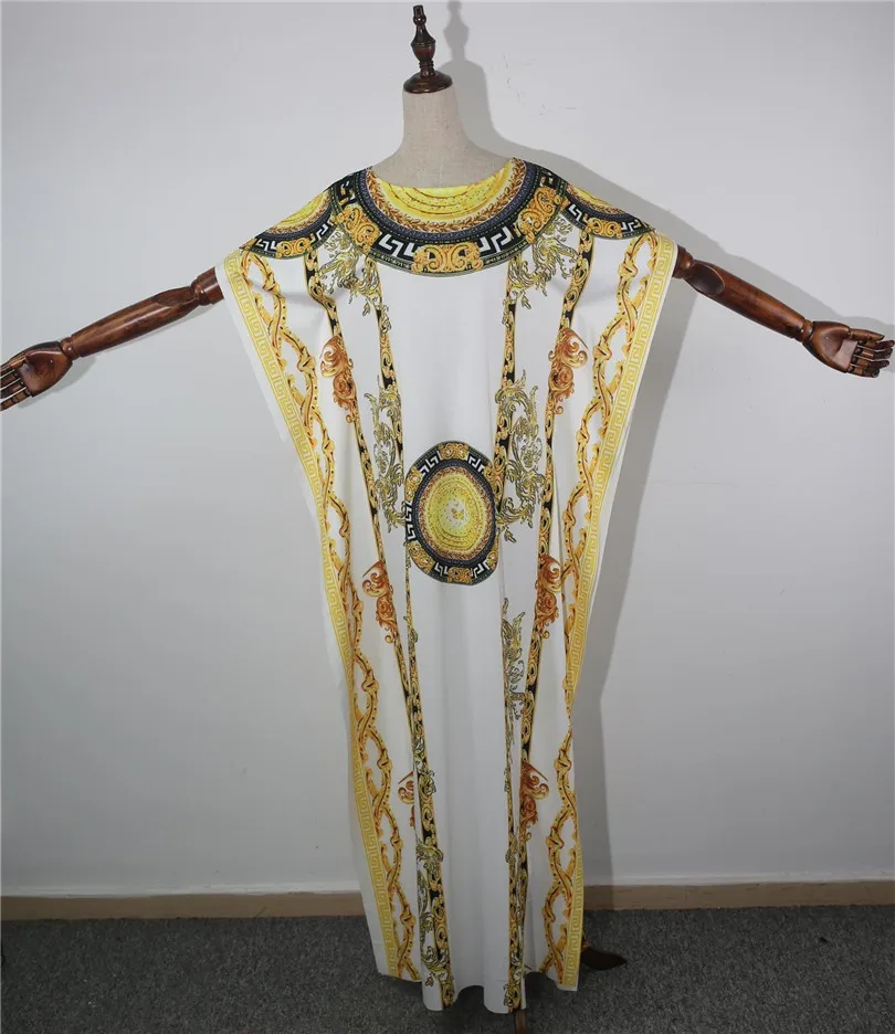 Европейское и американское свободное платье с принтом Африканское взрывное