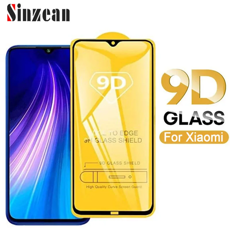 25pcs For Redmi Note 11 Pro/Redmi 10/Note 10 Pro/Note 10s/Note 8/9A/Note 9 Pro 9D Full Glue Tempered Glass Screen protector B-H
