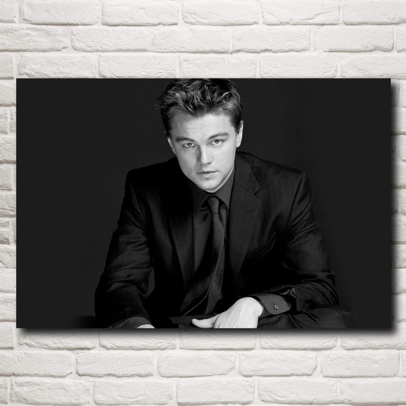 Foocome Leonardo DiCaprio Современное украшение для дома фотографии Классические Постеры и