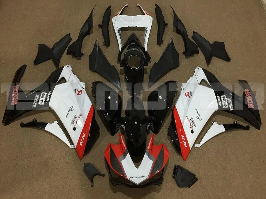 

Новый комплект обтекателей для литья под давлением ABS для YAMAHA YZF- R3 R25 2015 2016 2017 2018 15 16 17 18, красный, черный, белый