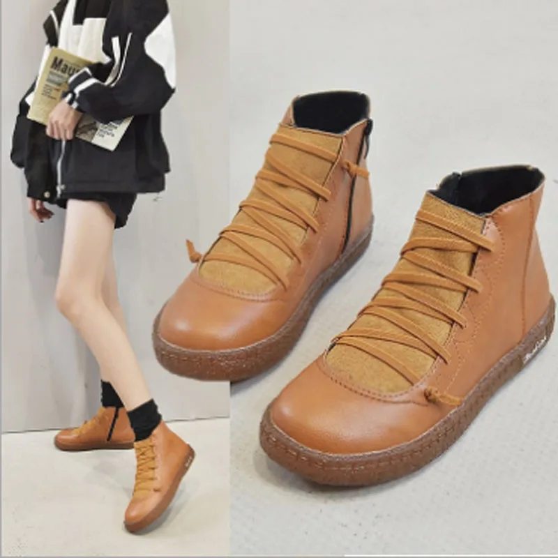 

Casual shoes women's Martin boots women's flat shoes women's short shoes medium boots women's flat shoes women's sports shoes