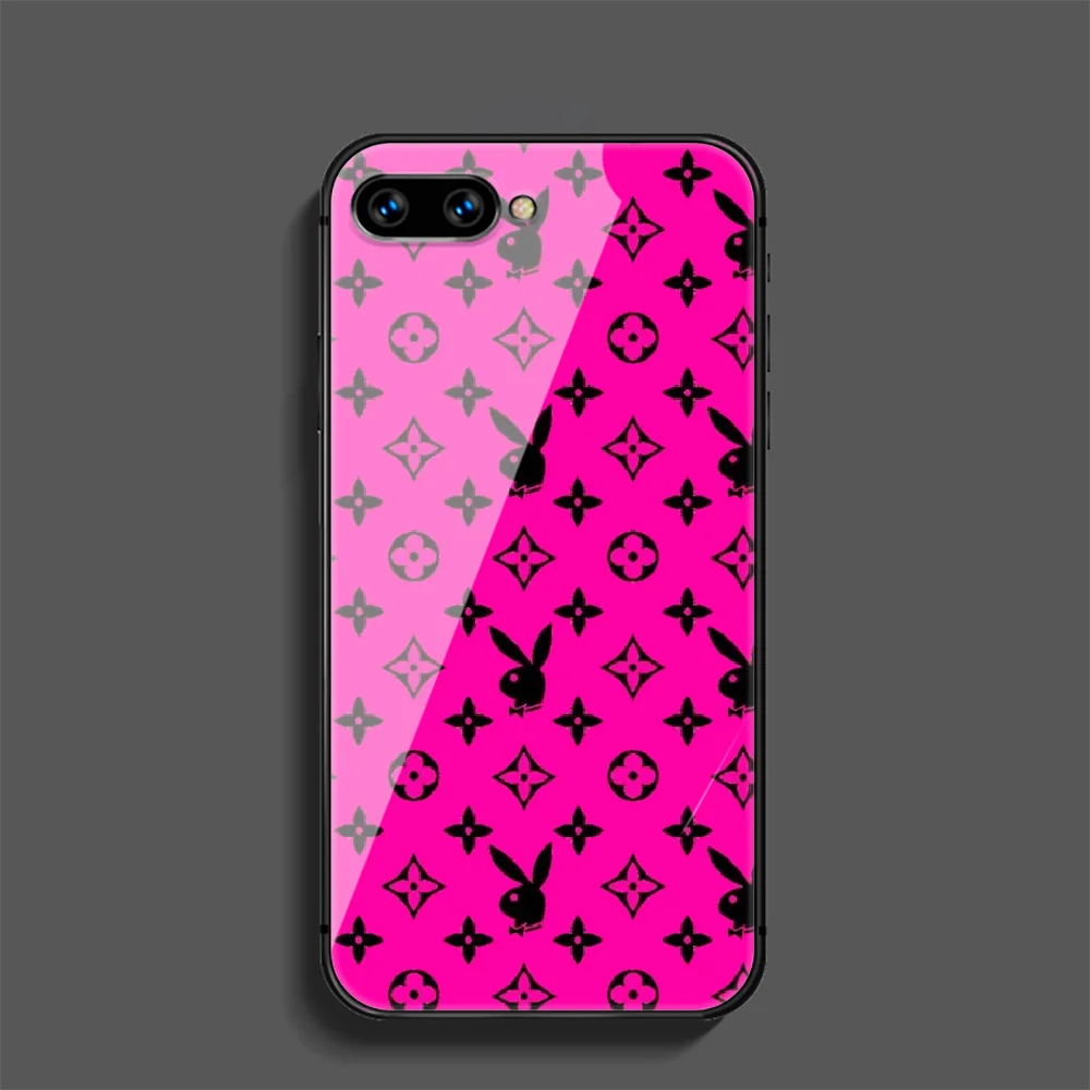 

Rabbit Brand Playboy Phone Tempered Glass Case Cover For Huawei Honor Nova 5T 71 8A 8X 8 9X 9 10 10I 20 30 Pro Lite Shell Tpu