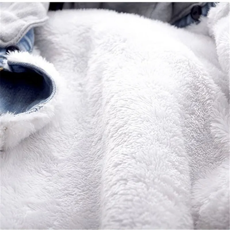 

Winter Women Denim Jackets Thick Warm Lambswool Lining Hooded Coat Fashion Plus size 5XL Jeans Jacket Female Casual Outerwear