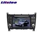 Автомобильная Мультимедийная система LiisLee, для Mercedes Benz MB C W203, facelift, с GPS, звуком, Hi-Fi, радио, стерео, навигация в оригинальном стиле