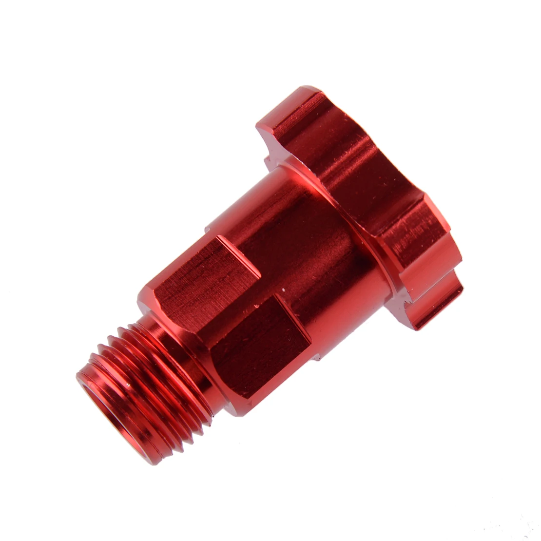 

M16*1.5mm External Thread Aluminum fit for PPS Adapter Spray Cup Connector Pot Joints Red Accessories